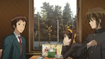Zasłona do filmu "Suzumiya Haruhi no Shoushitsu" #867892
