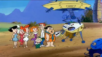 Zasłona do filmu "Jetsonowie spotykają Flintstonów" #378566