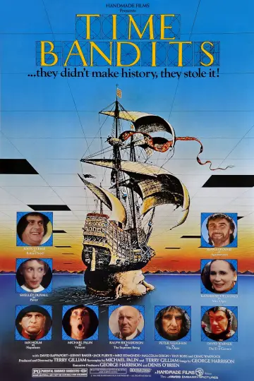 Plakat do filmu "Bandyci czasu" #121884