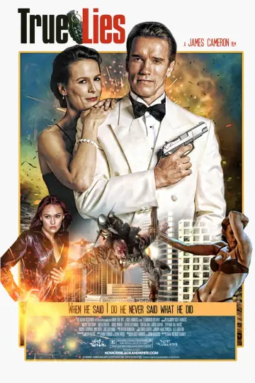 Plakat do filmu "Prawdziwe kłamstwa" #242842