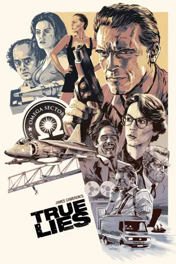 Plakat do filmu "Prawdziwe kłamstwa" #242843