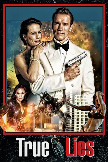 Plakat do filmu "Prawdziwe kłamstwa" #242848