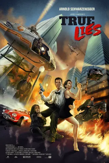 Plakat do filmu "Prawdziwe kłamstwa" #242855