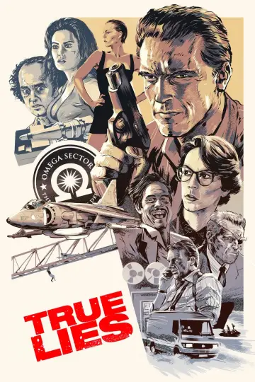 Plakat do filmu "Prawdziwe kłamstwa" #242857