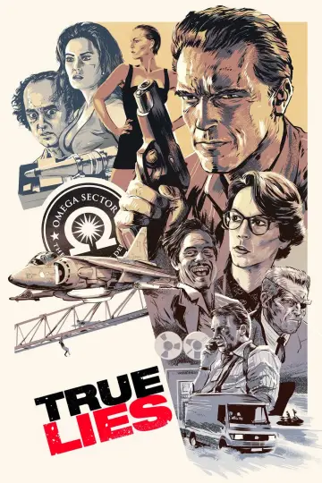Plakat do filmu "Prawdziwe kłamstwa" #242858