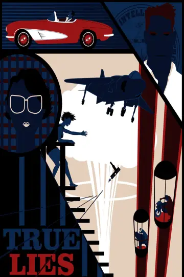 Plakat do filmu "Prawdziwe kłamstwa" #242862