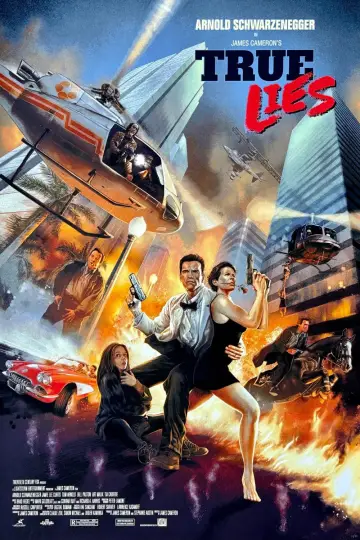 Plakat do filmu "Prawdziwe kłamstwa" #618686
