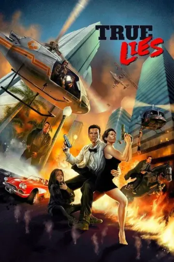 Plakat do filmu "Prawdziwe kłamstwa" #618688