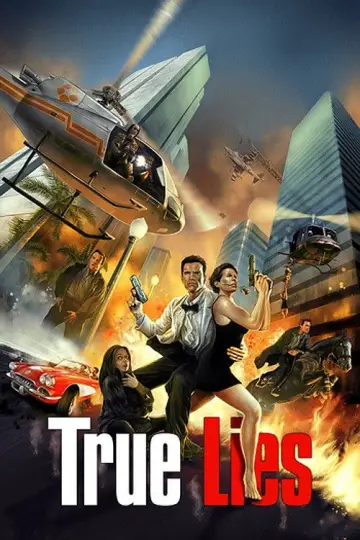 Plakat do filmu "Prawdziwe kłamstwa" #618690
