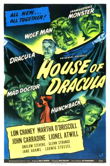 Plakat do filmu "Dom drakuli" #1046674