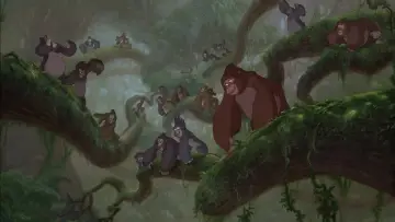 Zasłona do filmu "Tarzan" #1627463