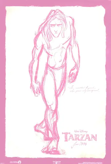 Plakat do filmu "Tarzan" #171025