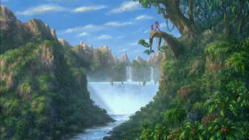 Zasłona do filmu "Tarzan" #594087