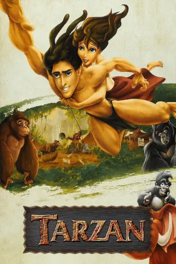 Plakat do filmu "Tarzan" #594118