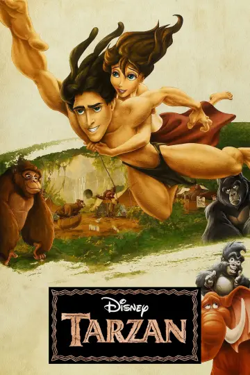 Plakat do filmu "Tarzan" #594121
