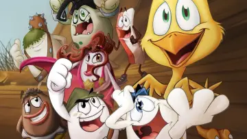 Zasłona do filmu "Otra película de huevos y un pollo" #406966