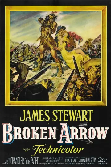 Plakat do filmu "Złamana strzała" #873154