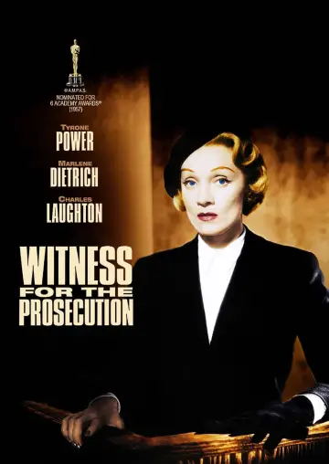 Plakat do filmu "Świadek oskarżenia" #107913