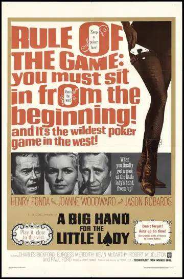 Plakat do filmu "A Big Hand for the Little Lady" #1069219