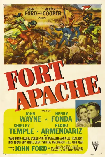 Plakat do filmu "Masakra Fortu Apache" #247643