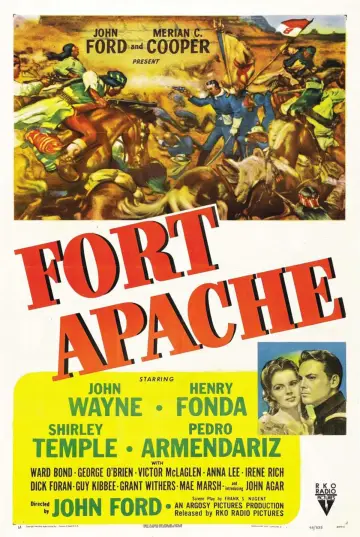 Plakat do filmu "Masakra Fortu Apache" #247652