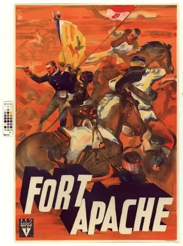 Plakat do filmu "Masakra Fortu Apache" #247655