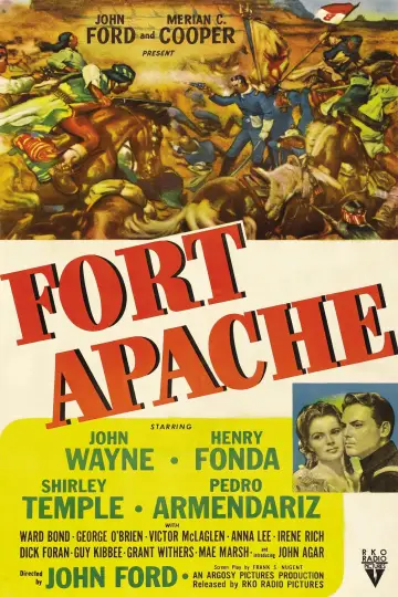 Plakat do filmu "Masakra Fortu Apache" #247658