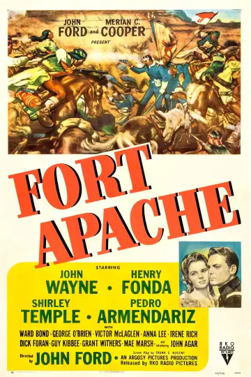 Plakat do filmu "Masakra Fortu Apache" #873254