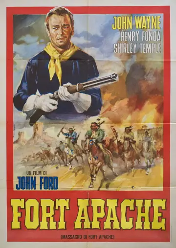 Plakat do filmu "Masakra Fortu Apache" #873255