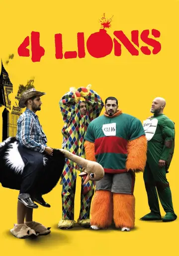 Plakat do filmu "Cztery lwy" #250411