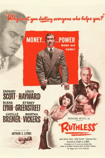 Plakat do filmu "Ruthless" #1100137