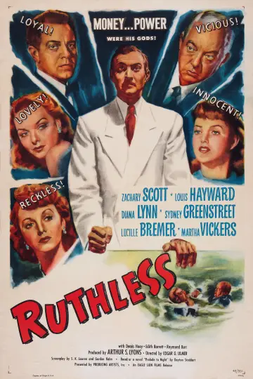 Plakat do filmu "Ruthless" #1100138