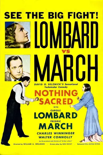Plakat do filmu "Nothing Sacred" #1102321