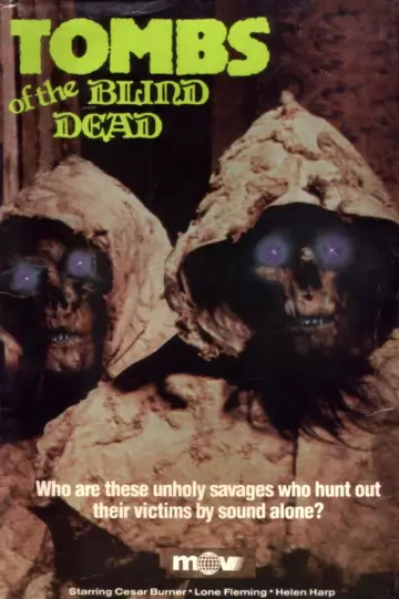 Plakat do filmu "Grobowce ślepej śmierci" #1082297
