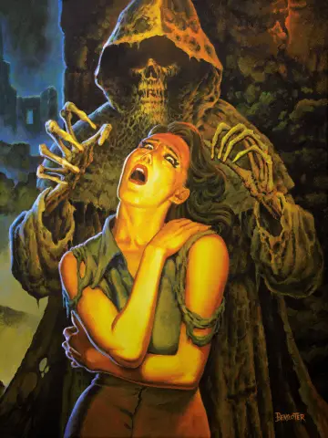 Plakat do filmu "Grobowce ślepej śmierci" #451501