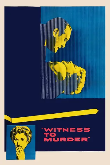 Plakat do filmu "Witness to Murder" #1619863