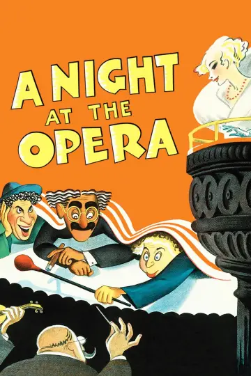 Plakat do filmu "Noc w operze" #214917
