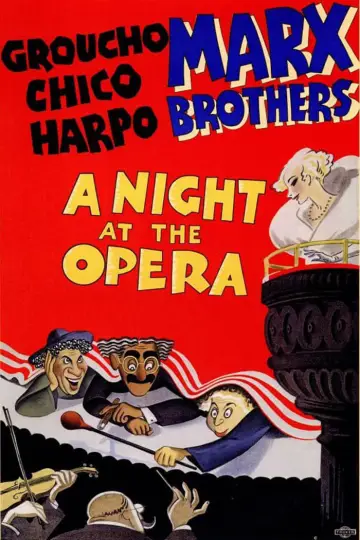 Plakat do filmu "Noc w operze" #214920