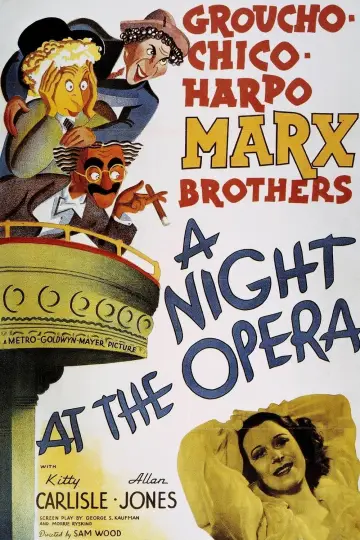 Plakat do filmu "Noc w operze" #214921