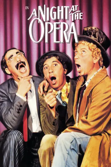 Plakat do filmu "Noc w operze" #214926