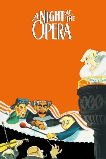 Plakat do filmu "Noc w operze" #214928