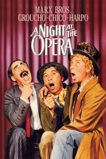 Plakat do filmu "Noc w operze" #214929