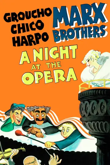 Plakat do filmu "Noc w operze" #987350