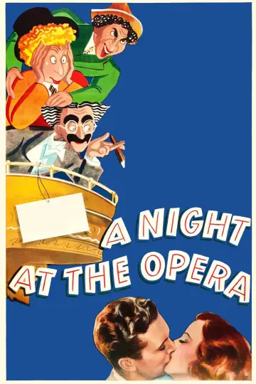 Plakat do filmu "Noc w operze" #987351