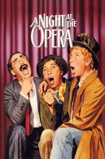 Plakat do filmu "Noc w operze" #987352