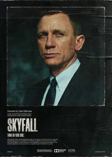 Plakat do filmu "Skyfall" #1576633