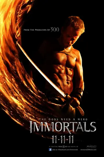 Plakat do filmu "Immortals. Bogowie i herosi" #85383