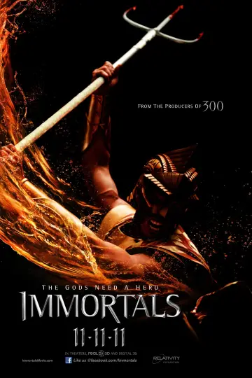 Plakat do filmu "Immortals. Bogowie i herosi" #85385
