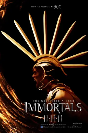 Plakat do filmu "Immortals. Bogowie i herosi" #85386