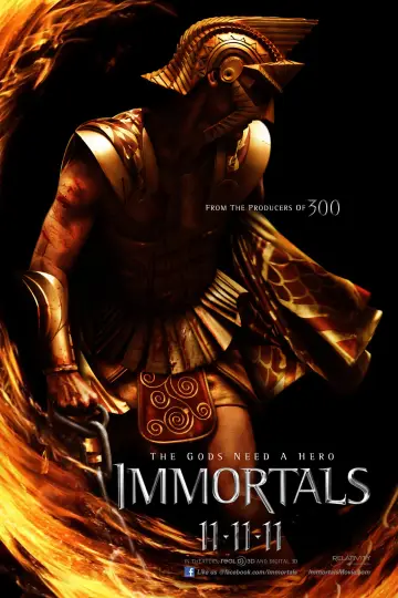 Plakat do filmu "Immortals. Bogowie i herosi" #85393